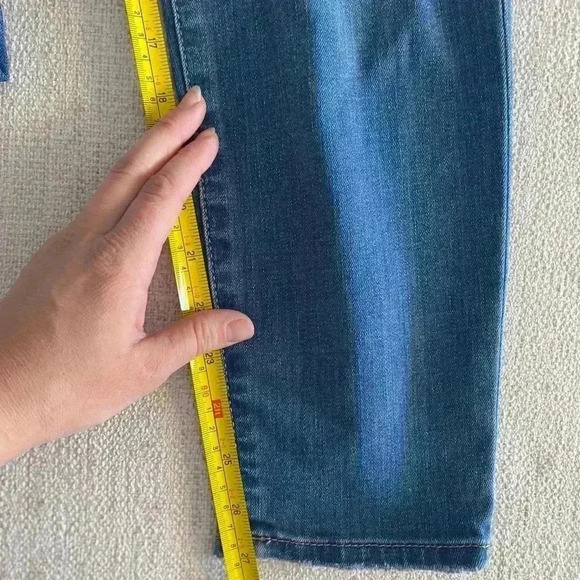 NWOT Hudson Blair High Rise Distressed Super Skinny Ankle Size 29 - Picture 11 of 12